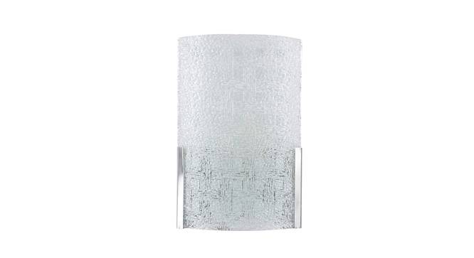 Eydie White Glass Wall Light (White) by Urban Ladder - Design 1 Side View - 609109