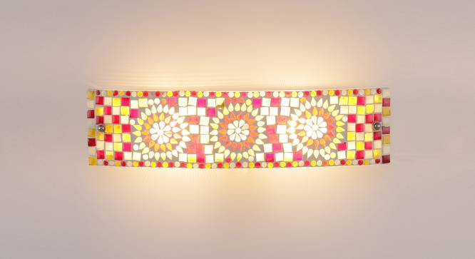 Cade Multicolor Glass Wall Light (Multicolor) by Urban Ladder - Front View Design 1 - 609171