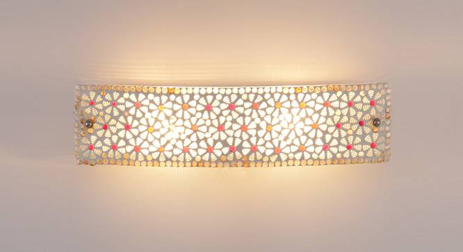 Nehemiah Multicolor Glass Wall Light (Multicolor) by Urban Ladder - Front View Design 1 - 609175