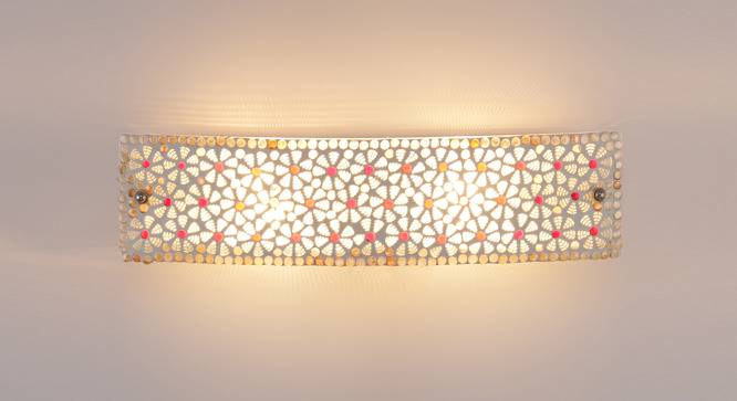 Nehemiah Multicolor Glass Wall Light (Multicolor) by Urban Ladder - Front View Design 1 - 609175