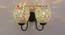 Nathaniel Multicolor Glass Wall Light (Multicolor) by Urban Ladder - Front View Design 1 - 609184