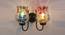 Oscar Multicolor Glass Wall Light (Multicolor) by Urban Ladder - Front View Design 1 - 609187