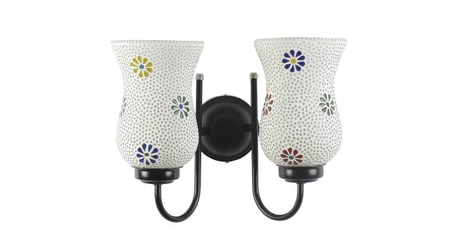 Norman Multicolor Glass Wall Light (Multicolor) by Urban Ladder - Design 1 Side View - 609222