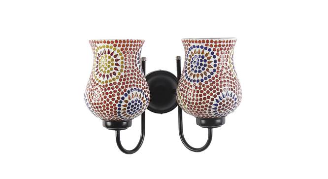 Oliver Multicolor Glass Wall Light (Multicolor) by Urban Ladder - Design 1 Side View - 609223