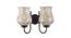 Paul Multicolor Glass Wall Light (Multicolor) by Urban Ladder - Design 1 Side View - 609226
