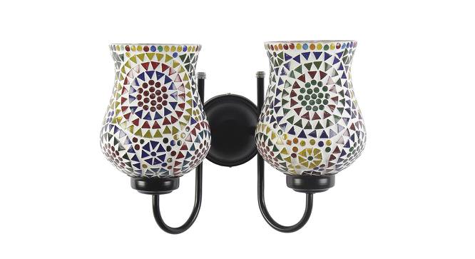 Philip Multicolor Glass Wall Light (Multicolor) by Urban Ladder - Design 1 Side View - 609229