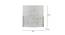 Chelsae White Glass Wall Light (White) by Urban Ladder - Design 1 Dimension - 609234