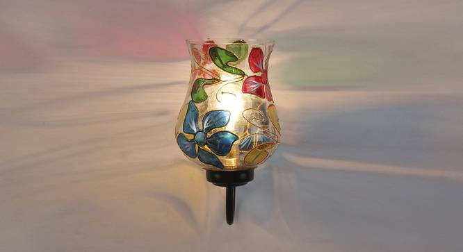 John Multicolor Glass Wall Light (Multicolor) by Urban Ladder - Front View Design 1 - 609250