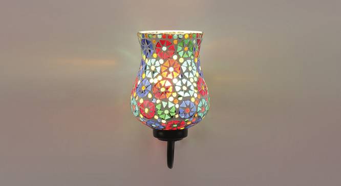 Julian Multicolor Glass Wall Light (Multicolor) by Urban Ladder - Front View Design 1 - 609252