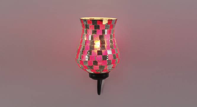Khalil Multicolor Glass Wall Light (Multicolor) by Urban Ladder - Front View Design 1 - 609254