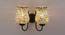 Logan Multicolor Glass Wall Light (Multicolor) by Urban Ladder - Front View Design 1 - 609259