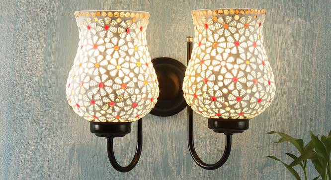 Martin Multicolor Glass Wall Light (Multicolor) by Urban Ladder - Front View Design 1 - 609261