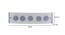 Otto Multicolor Glass Wall Light (Multicolor) by Urban Ladder - Design 1 Dimension - 609270