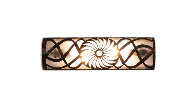 Gianni Gold Glass Wall Light (Gold) by Urban Ladder - Front View Design 1 - 609341