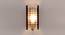 Burdette Brown Glass Wall Light (Brown) by Urban Ladder - Front View Design 1 - 609366