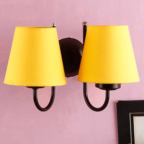Cheslea Yellow Fabric Wall Light-image-30