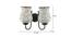 Logan Multicolor Glass Wall Light (Multicolor) by Urban Ladder - Design 1 Dimension - 609401