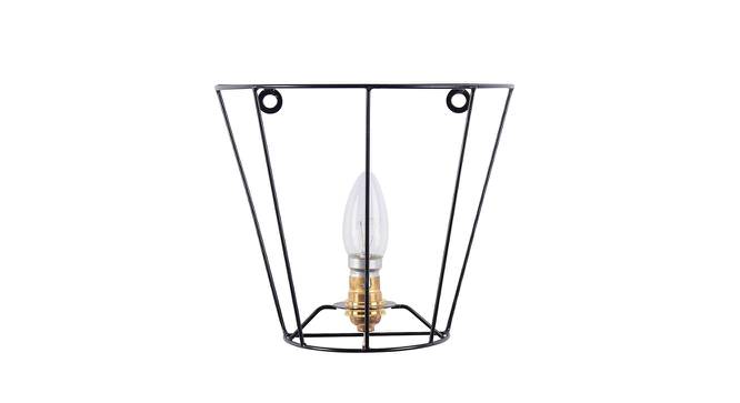 Charmisa Black Metal Wall Light (Black) by Urban Ladder - Design 1 Side View - 609408