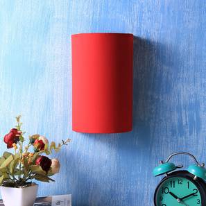 Twila Red Fabric Wall Light-image-10