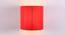 Rayce Red Fabric Wall Light (Red) by Urban Ladder - Front View Design 1 - 609453