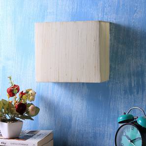 Leighanna Off White Fabric Wall Light-image-37