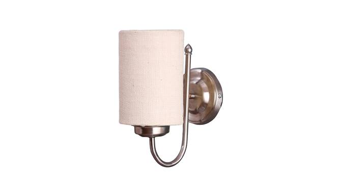 Reeves White Natural Fiber Wall Light (White) by Urban Ladder - Design 1 Side View - 609485