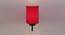 Roald Red Fabric Wall Light (Red) by Urban Ladder - Front View Design 1 - 609502
