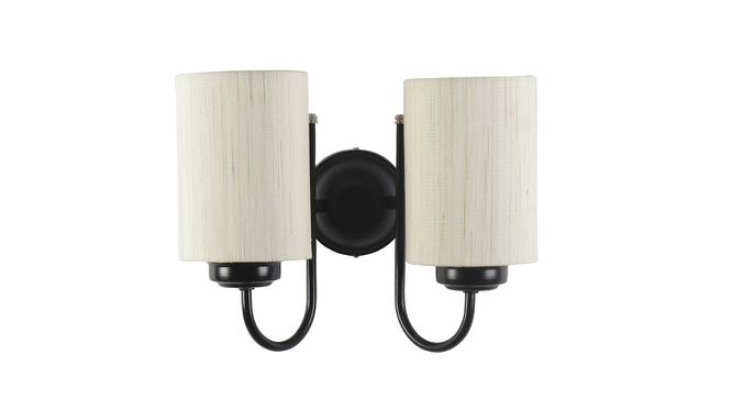 Saul Off White Fabric Wall Light (Off White) by Urban Ladder - Front View Design 1 - 609503