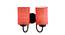 Rayanna Pink Natural Fiber Wall Light (Pink) by Urban Ladder - Front View Design 1 - 609505