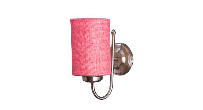 Brandyn Pink Natural Fiber Wall Light (Pink) by Urban Ladder - Front View Design 1 - 609518