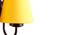 Cheslea Yellow Fabric Wall Light (Yellow) by Urban Ladder - Ground View Design 1 - 609519