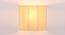 Leighanna Off White Fabric Wall Light (Off White) by Urban Ladder - Front View Design 1 - 609526