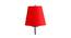 Spring Red Fabric Wall Light (Red) by Urban Ladder - Ground View Design 1 - 609527