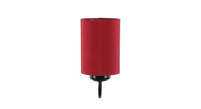 Roald Red Fabric Wall Light (Red) by Urban Ladder - Design 1 Side View - 609547