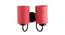 Rayanna Pink Natural Fiber Wall Light (Pink) by Urban Ladder - Design 1 Side View - 609549