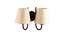 Webb Off White Fabric Wall Light (Off White) by Urban Ladder - Design 1 Side View - 609552