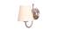 Ashby Off White Fabric Wall Light (Off White) by Urban Ladder - Design 1 Side View - 609555