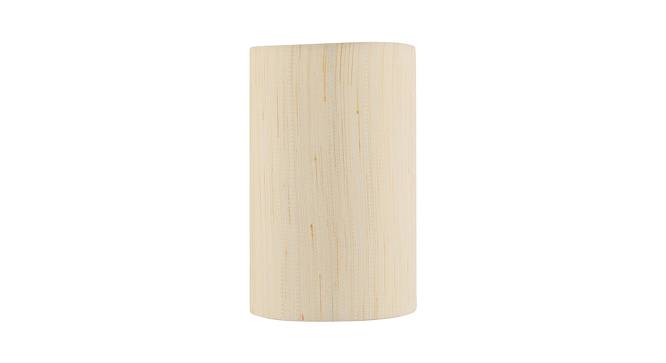 Dalen Off White Fabric Wall Light (Off White) by Urban Ladder - Design 1 Side View - 609560