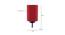 Roald Red Fabric Wall Light (Red) by Urban Ladder - Design 1 Dimension - 609579