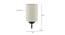 Salinger White Natural Fiber Wall Light (White) by Urban Ladder - Design 1 Dimension - 609581