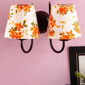 Wanette Multicolor Fabric Wall Light-image-0