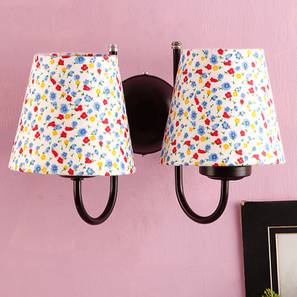 Biren Multicolor Fabric Wall Light-image-34