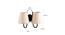 Etha White Natural Fiber Wall Light (White) by Urban Ladder - Design 1 Dimension - 609597