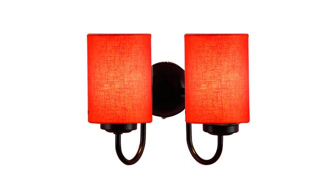Dodge Orange Fabric Wall Light (Orange) by Urban Ladder - Front View Design 1 - 609617