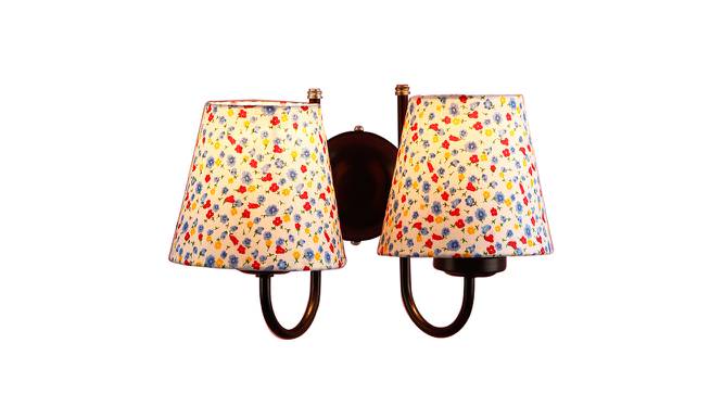 Biren Multicolor Fabric Wall Light (Multicolor) by Urban Ladder - Front View Design 1 - 609624
