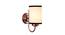 Carlyle Multicolor Fabric Wall Light (Multicolor) by Urban Ladder - Front View Design 1 - 609625