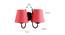 Guilford Pink Natural Fiber Wall Light (Pink) by Urban Ladder - Design 1 Dimension - 609643