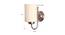 Melvena Off White Fabric Wall Light (Off White) by Urban Ladder - Design 1 Dimension - 609644
