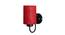 Gerall Maroon Natural Fiber Wall Light (Maroon) by Urban Ladder - Design 1 Side View - 609649
