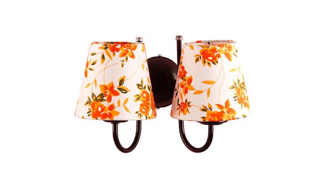 Wanette Multicolor Fabric Wall Light (Multicolor) by Urban Ladder - Design 1 Side View - 609661